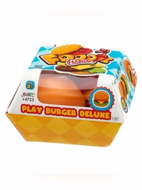 JA-RU | Foodie Fusion Play Burger Deluxe Fidget Sensory Toy